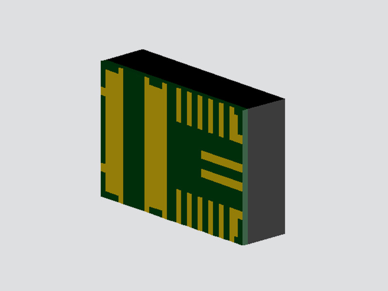 fht3860 dc / dcステップダウンバックパワーモジュール(2.3 v ~ 5.5 v入力、0.5 v ~ 3.3 v出力)